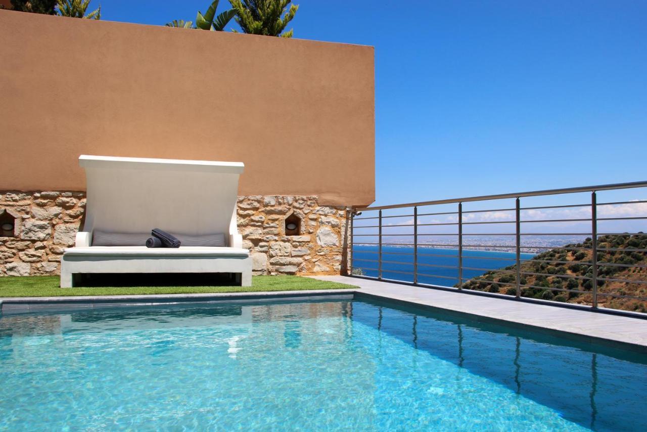 Design Villa Nicol - Heated Pool - Summer Kitchen Heraklion  Exterior photo